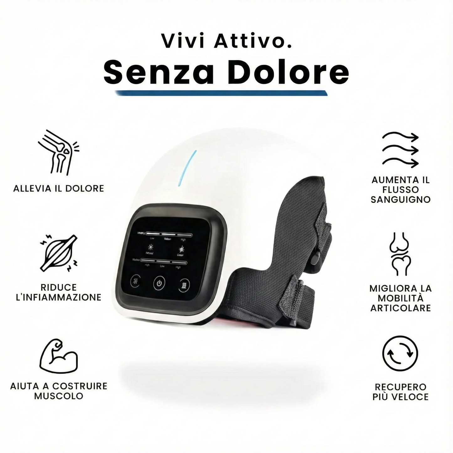 Massaggiatore Ginocchio Termico