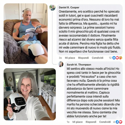 Massaggiatore Ginocchio Termico